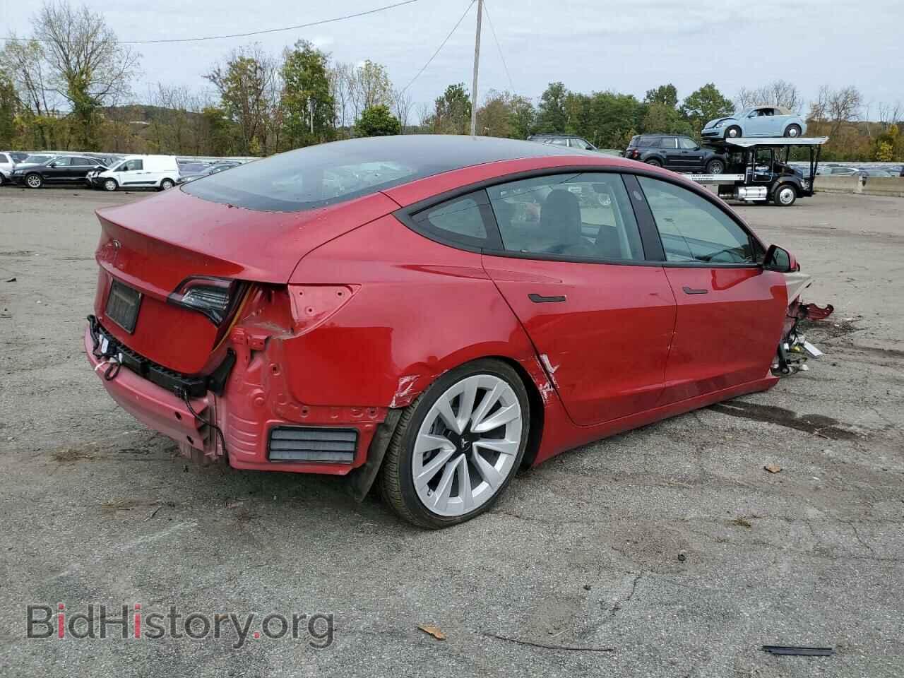 2022 TESLA MODEL 3 - VIN: 5YJ3E1EA0NF285605 - Photo 3