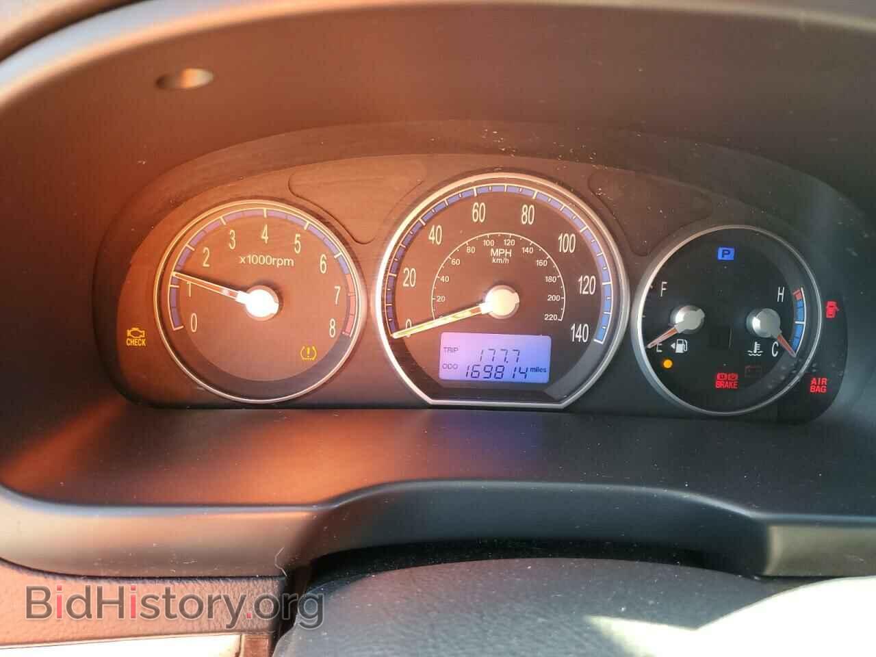 2009 HYUNDAI SANTA FE - VIN: 5NMSG13D79H277816 - Фото 9