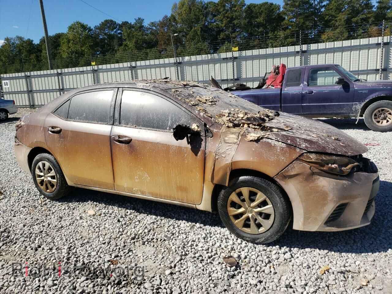 2015 TOYOTA COROLLA - VIN: 2T1BURHE3FC303838 - Фото 4