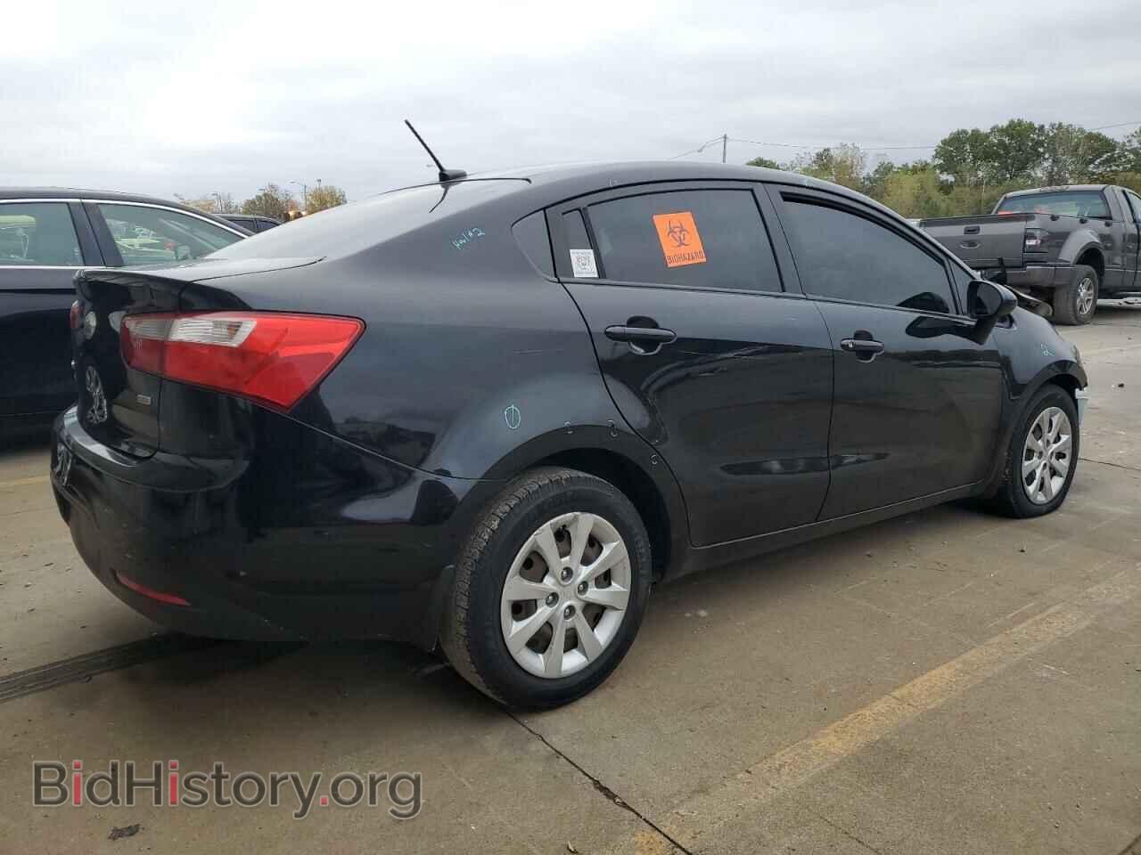 2013 KIA RIO - VIN: KNADM4A34D6243834 - Фото 3