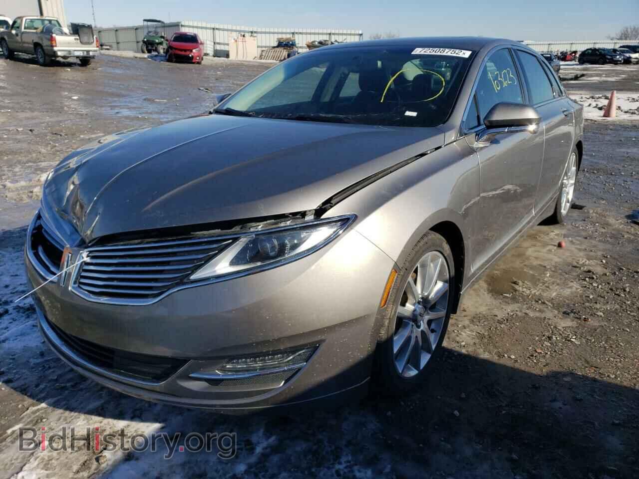 Фотография 3LN6L2G92GR609307 - LINCOLN MKZ 2016