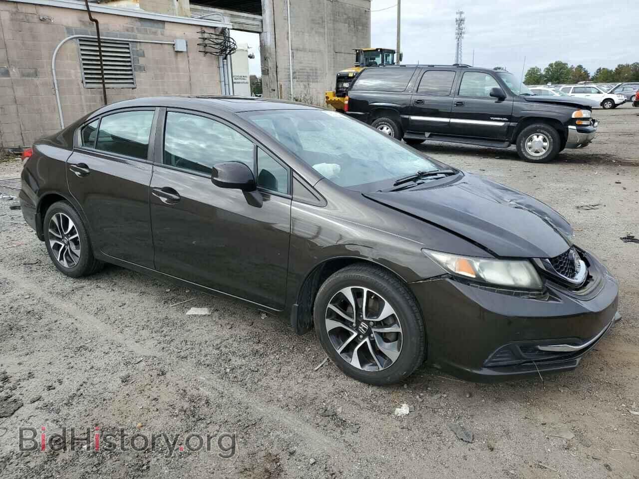 2013 HONDA CIVIC - VIN: 2HGFB2F85DH505466 - Фото 4