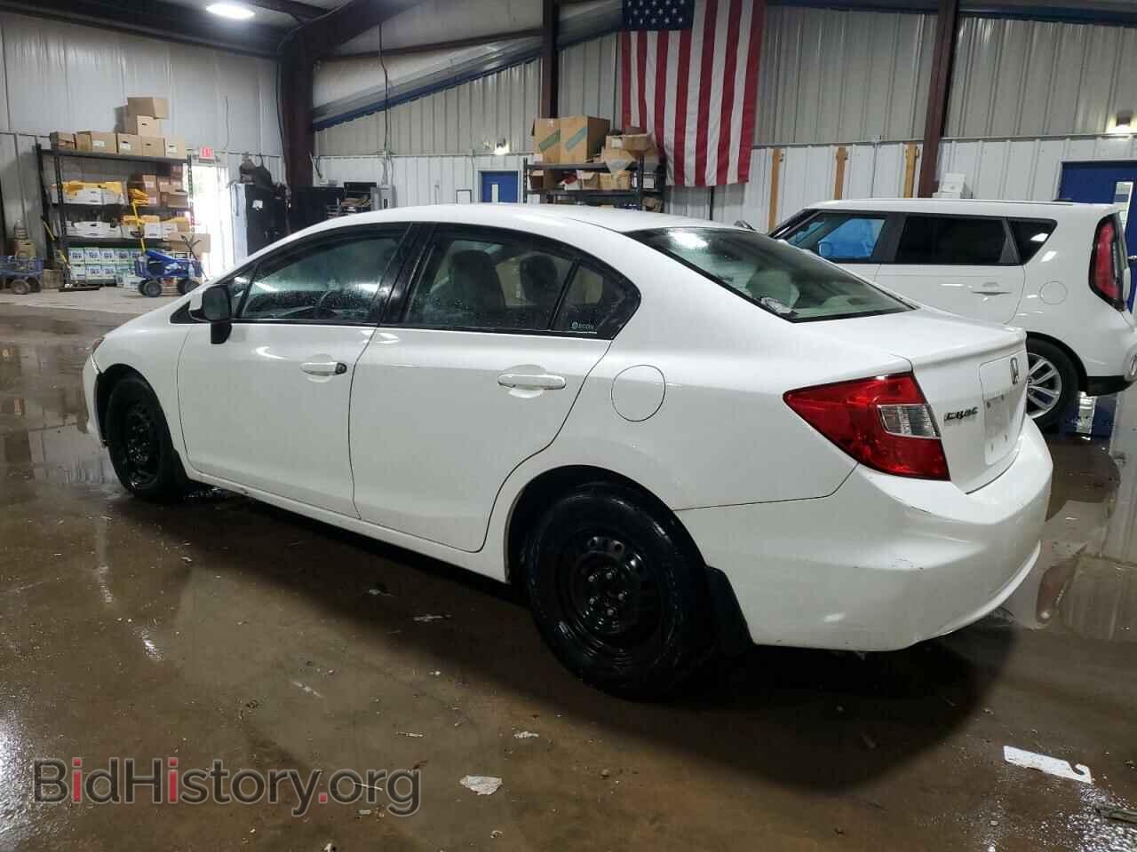 2012 HONDA CIVIC - VIN: 2HGFB2F51CH604449 - Фото 2