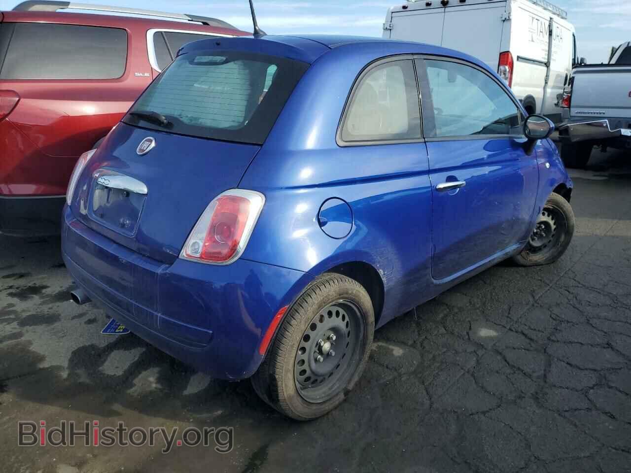 2014 FIAT 500 - VIN: 3C3CFFAR2ET291918 - Фото 3