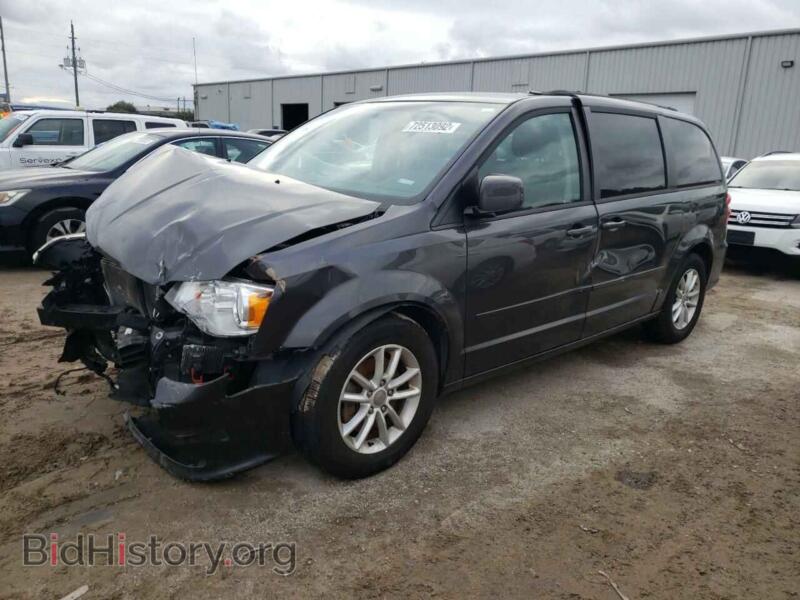 2015 Dodge CARAVAN Grand Cara (VIN 2C4RDGCG5FR745533) — photo 1 of 13, Copart, damage: front end