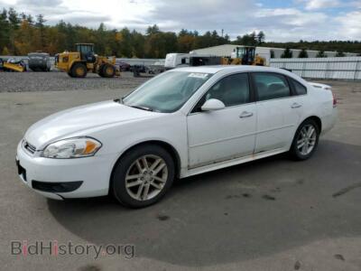 2010 Chevrolet IMPALA Impala LTZ, white — VIN 2G1WC5EM3A1163380, Copart