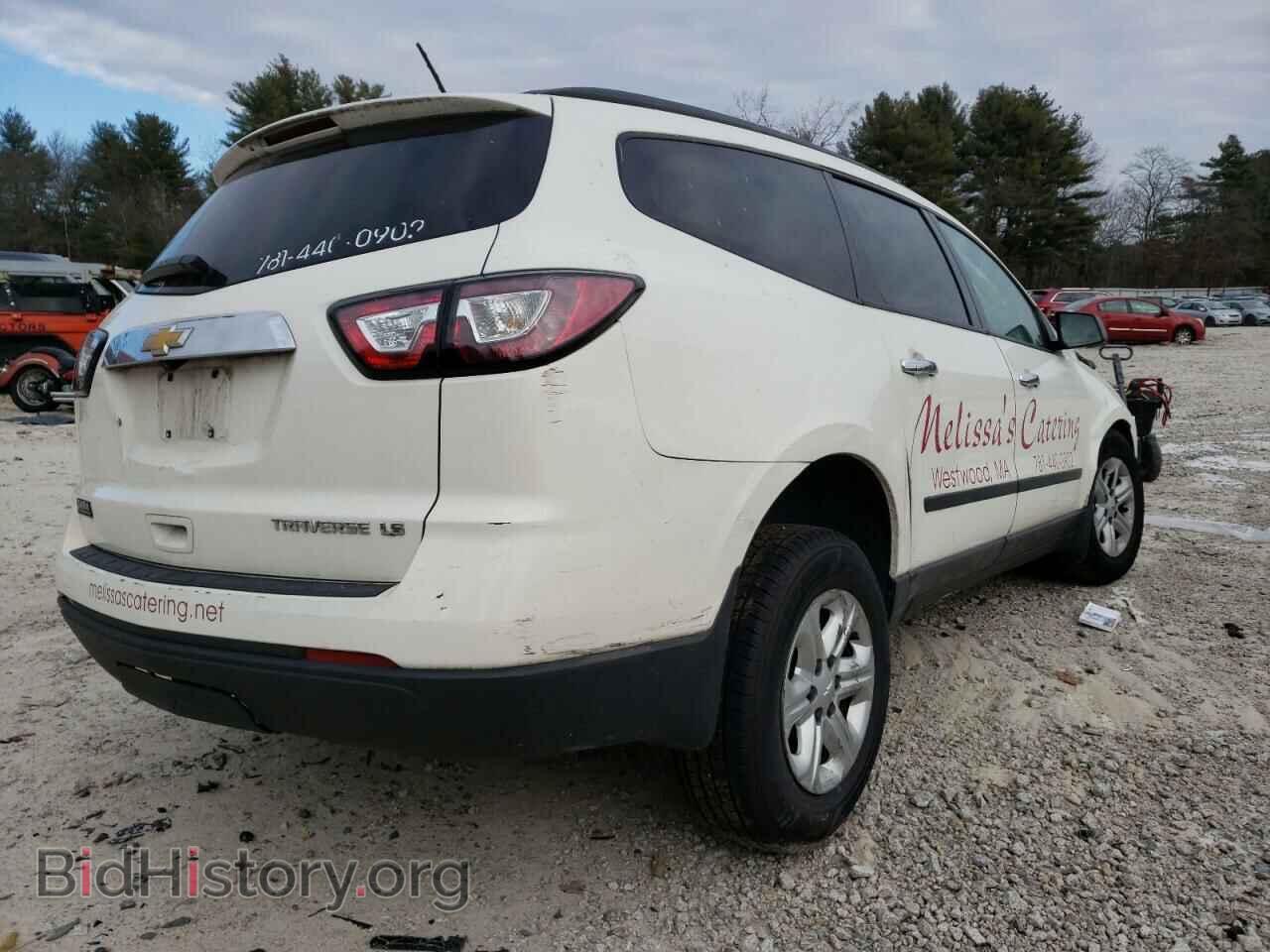2015 CHEVROLET TRAVERSE - VIN: 1GNKRFKD6FJ243288 - Фото 3