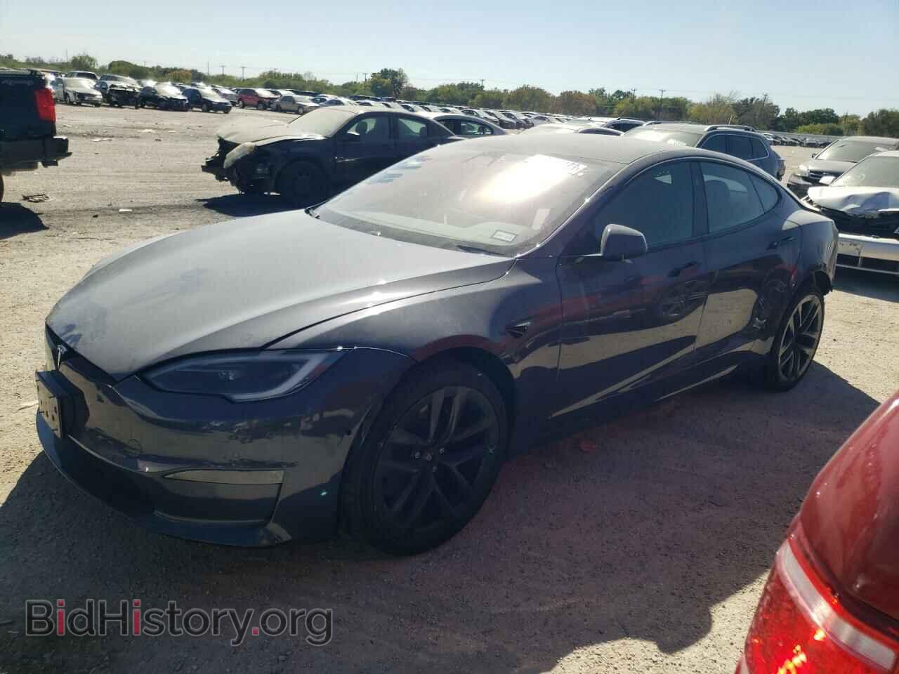 Photo 5YJSA1E51NF493955 - TESLA MODEL S 2022