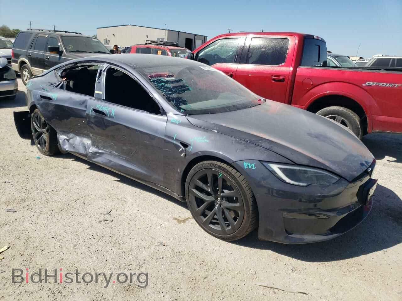 2022 TESLA MODEL S - VIN: 5YJSA1E51NF493955 - Фото 4