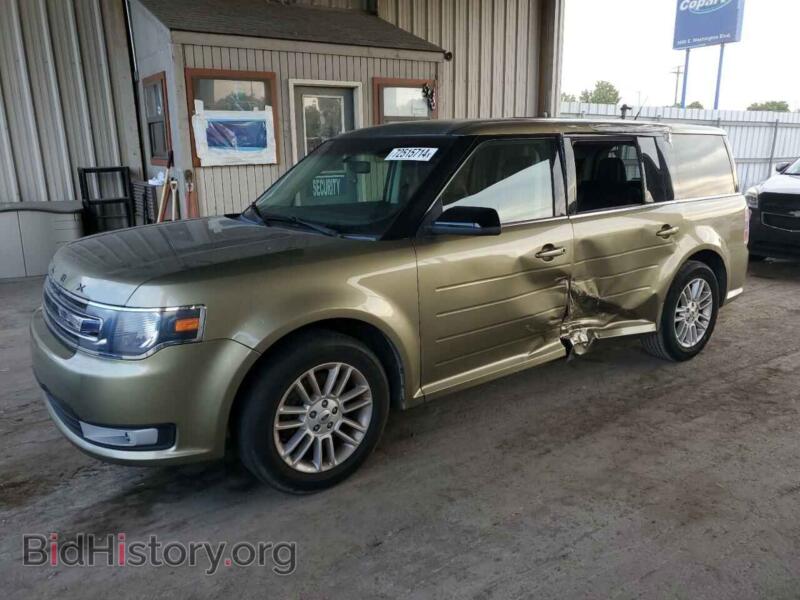 2014 Ford FLEX SEL (VIN 2FMGK5C83EBD06005) — фото 1 из 13, Copart, повреждение: бок
