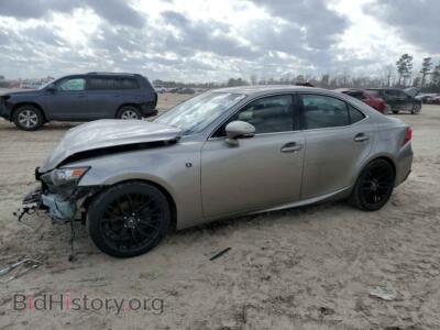 2015 Lexus IS IS 250, серебристый — VIN JTHBF1D25F5043901, Copart