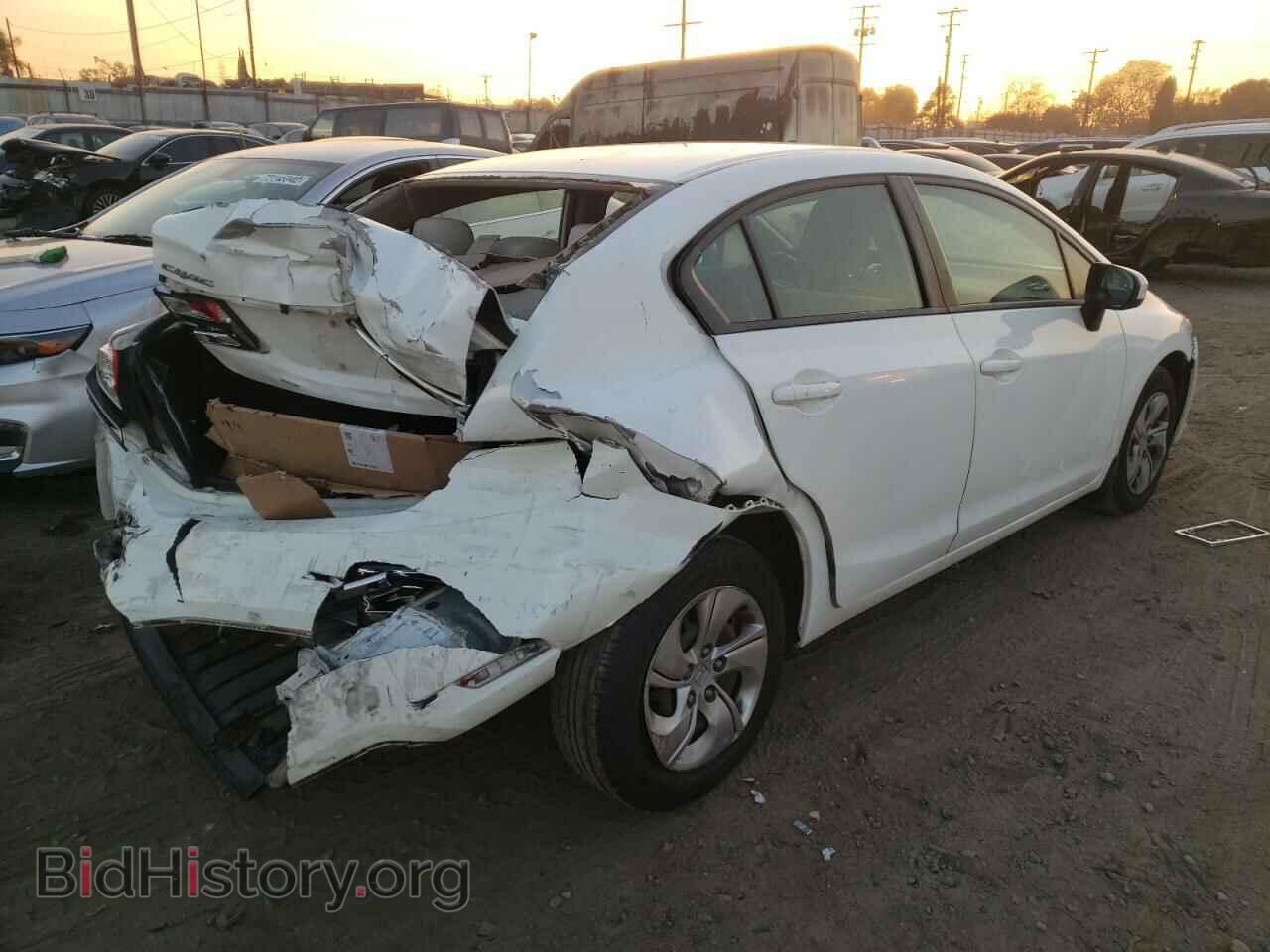 2014 HONDA CIVIC - VIN: 19XFB2F52EE268467 - Фото 3