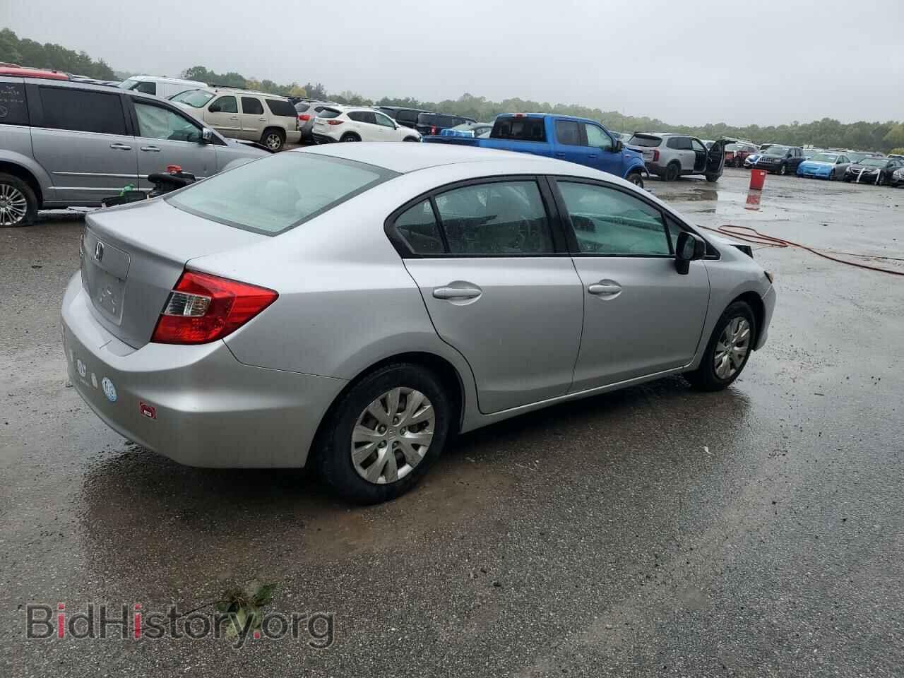 2012 HONDA CIVIC - VIN: 19XFB2F51CE383395 - Фото 3