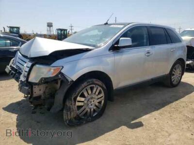 2010 Ford EDGE LIMITED, silver — VIN 2FMDK4KCXABB37453, Copart