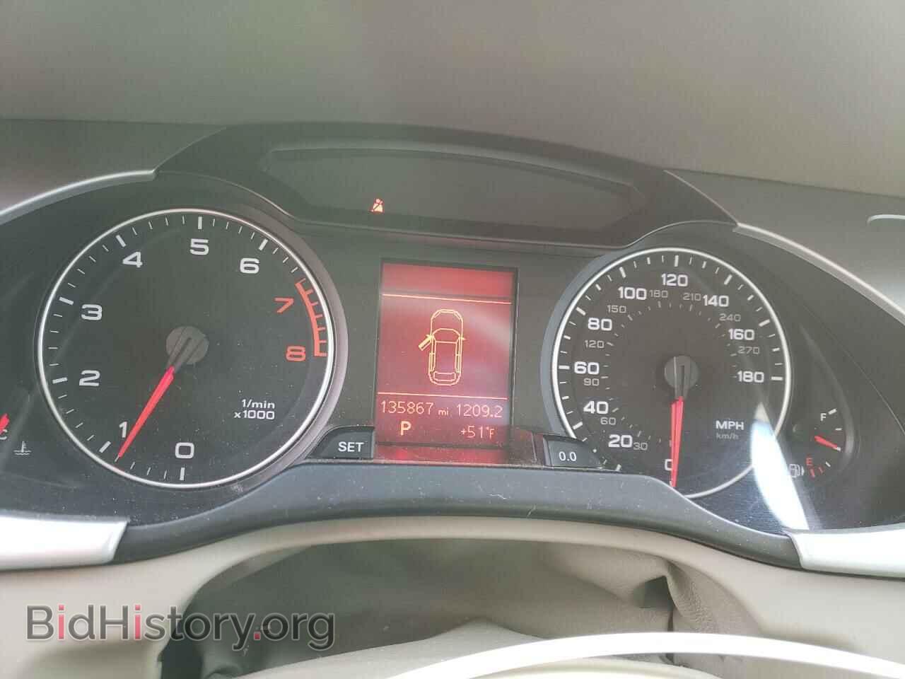 2012 AUDI A4 - VIN: WAUWFAFL7CA005563 - Фото 9