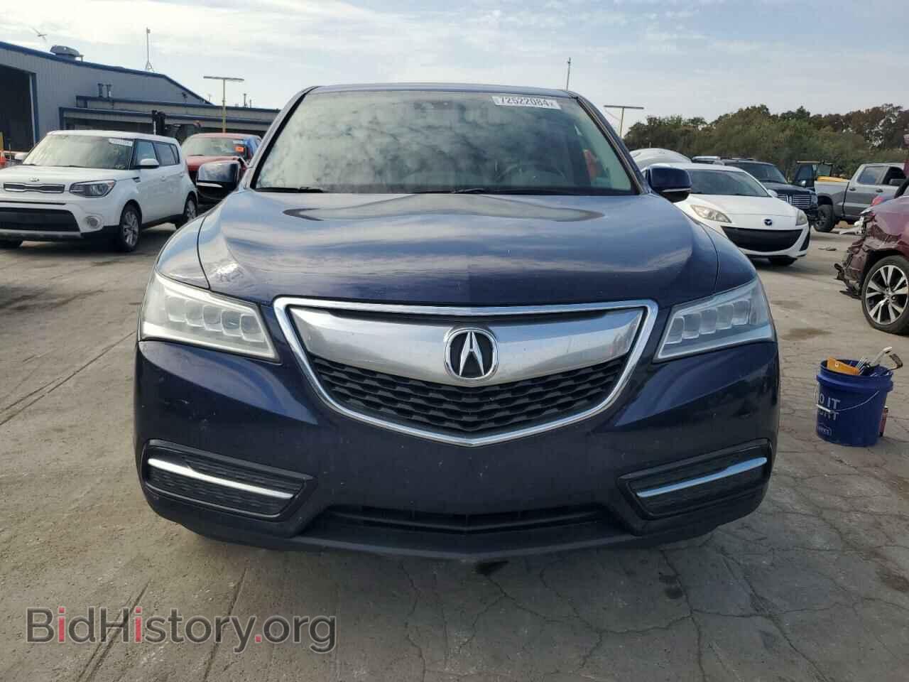 2014 ACURA MDX - VIN: 5FRYD3H40EB013757 - Фото 5