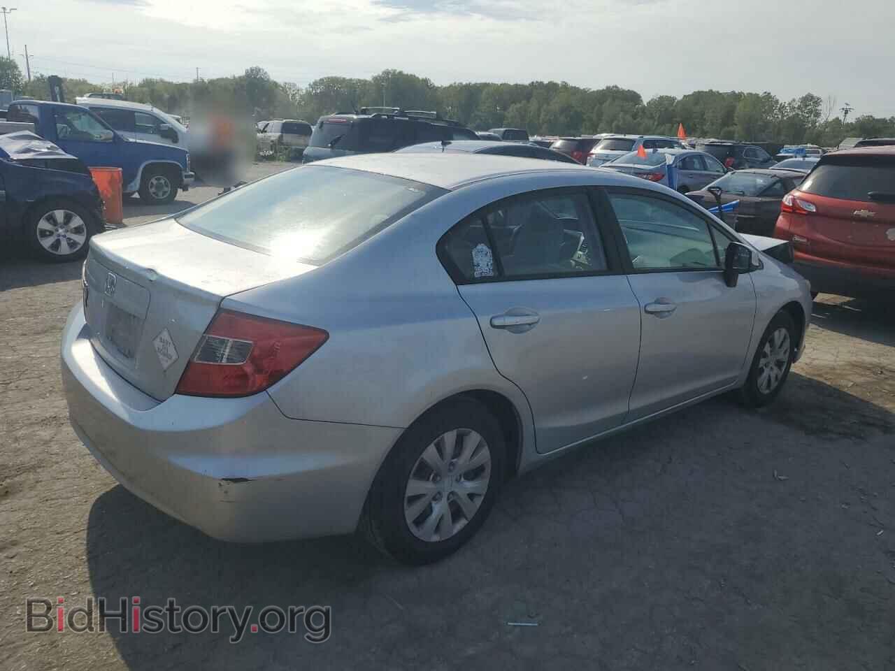 2012 HONDA CIVIC - VIN: 19XFB2F57CE011401 - Фото 3