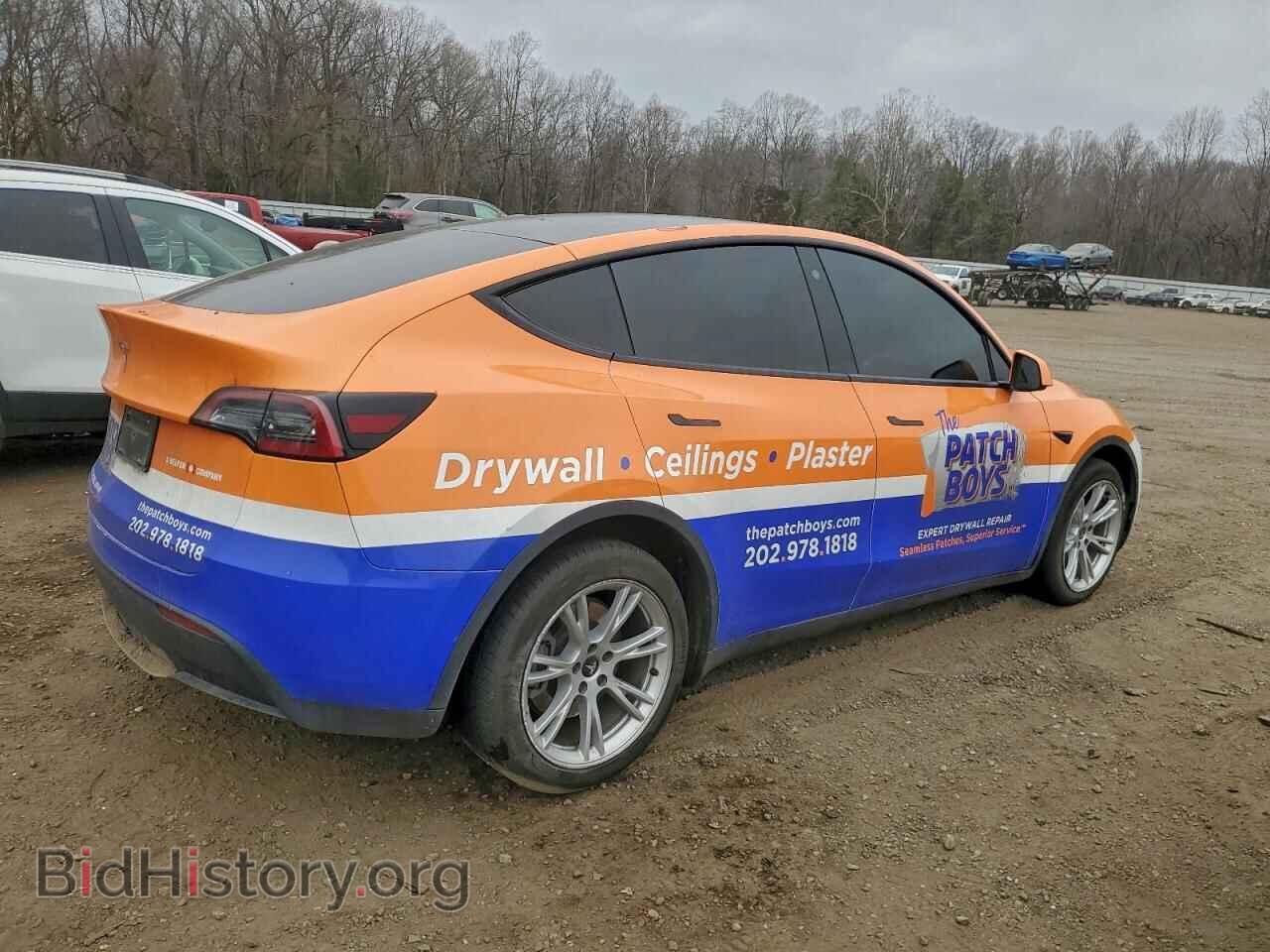 2022 TESLA MODEL Y - VIN: 7SAYGDEE9NF377545 - Фото 3