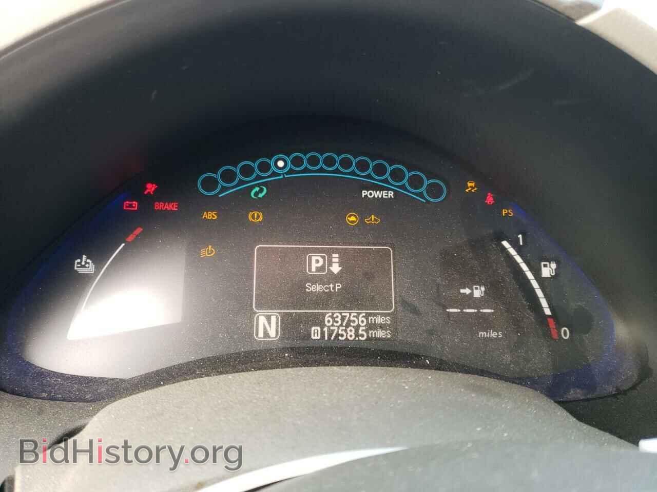 2013 NISSAN LEAF - VIN: 1N4AZ0CP4DC408949 - Фото 9