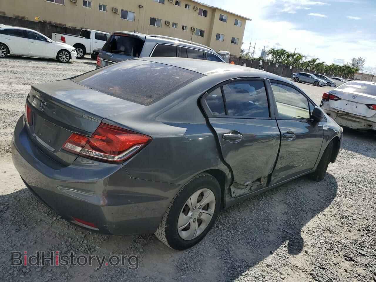 2013 HONDA CIVIC - VIN: 19XFB2F50DE240617 - Фото 3