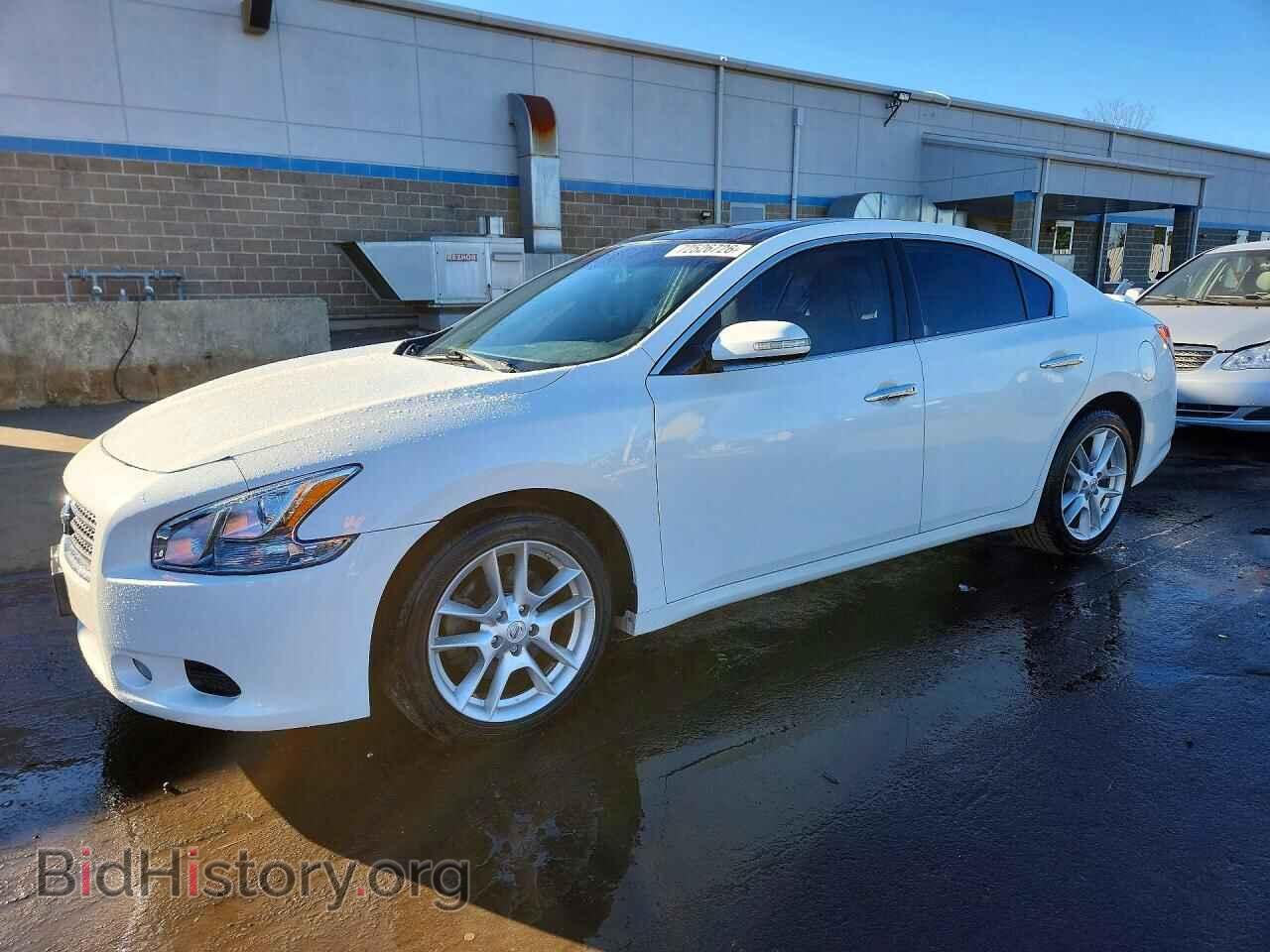 2011 Nissan MAXIMA 3.5 S (VIN 1N4AA5AP0BC869148) — фото 1 из 12, Copart, повреждение: передняя часть