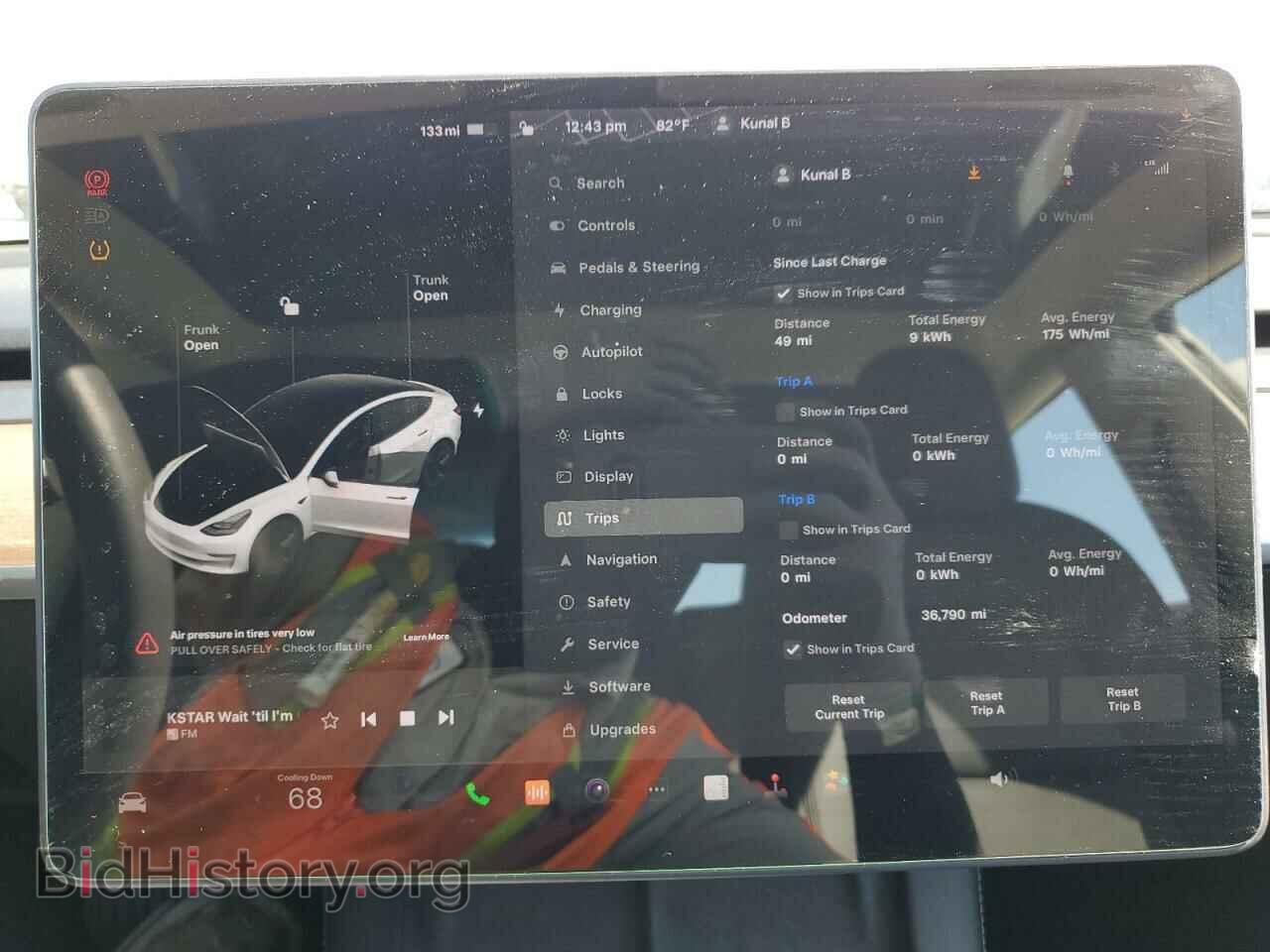 2021 TESLA MODEL 3 - VIN: 5YJ3E1EA4MF867205 - Photo 9