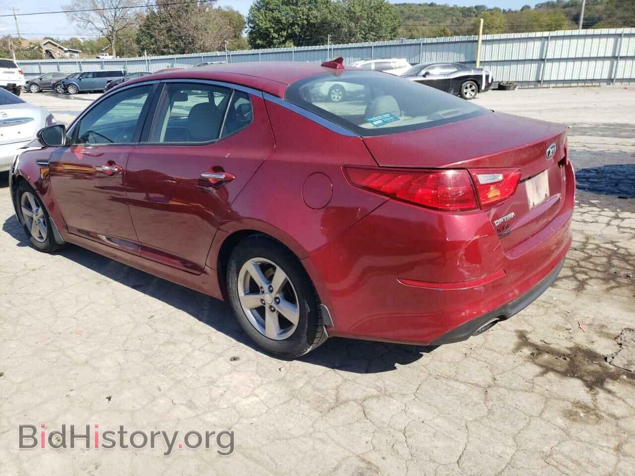 2014 KIA OPTIMA - VIN: 5XXGM4A71EG273900 - Фото 2