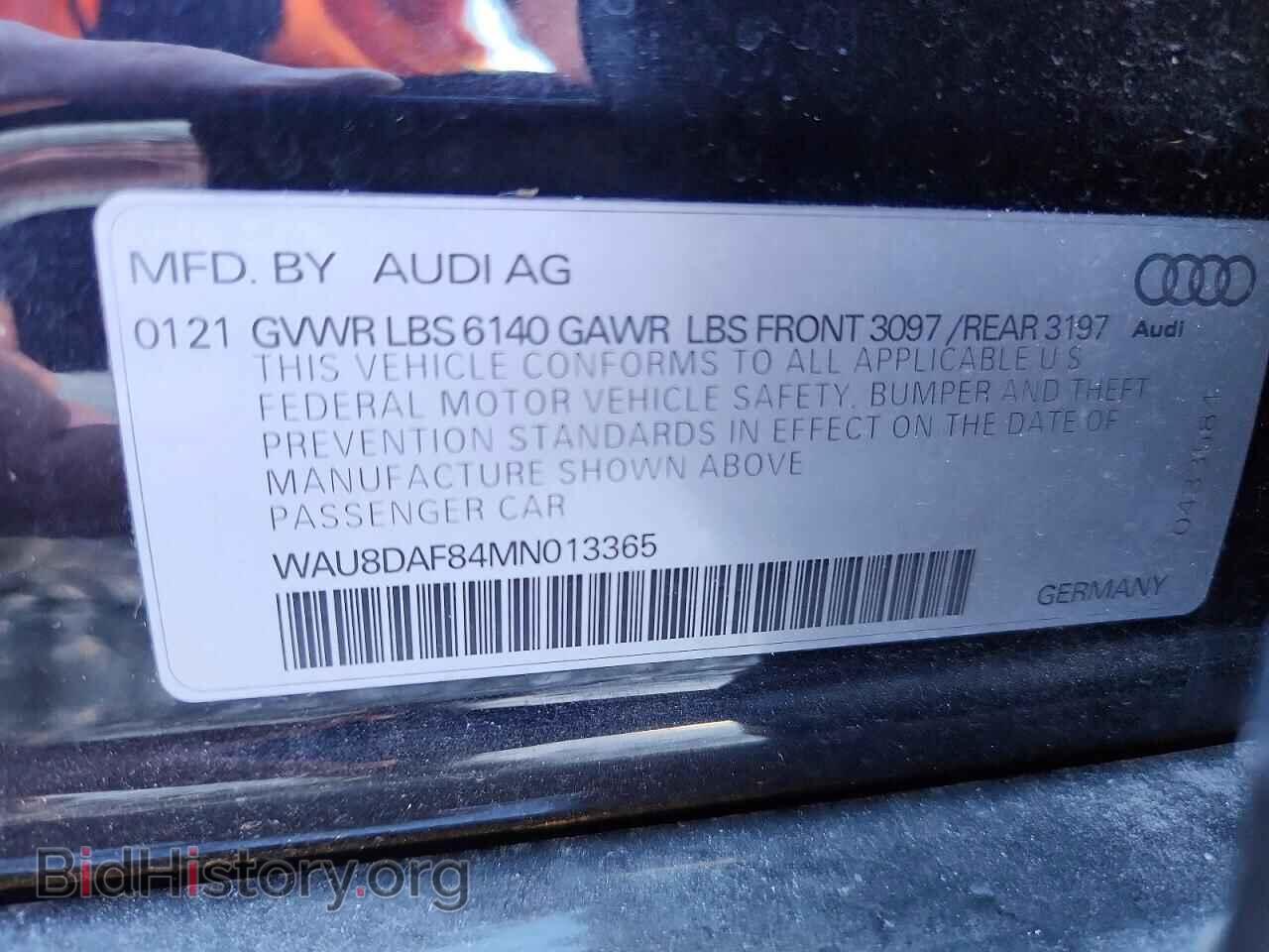 2021 AUDI A8 - VIN: WAU8DAF84MN013365 - Photo 12