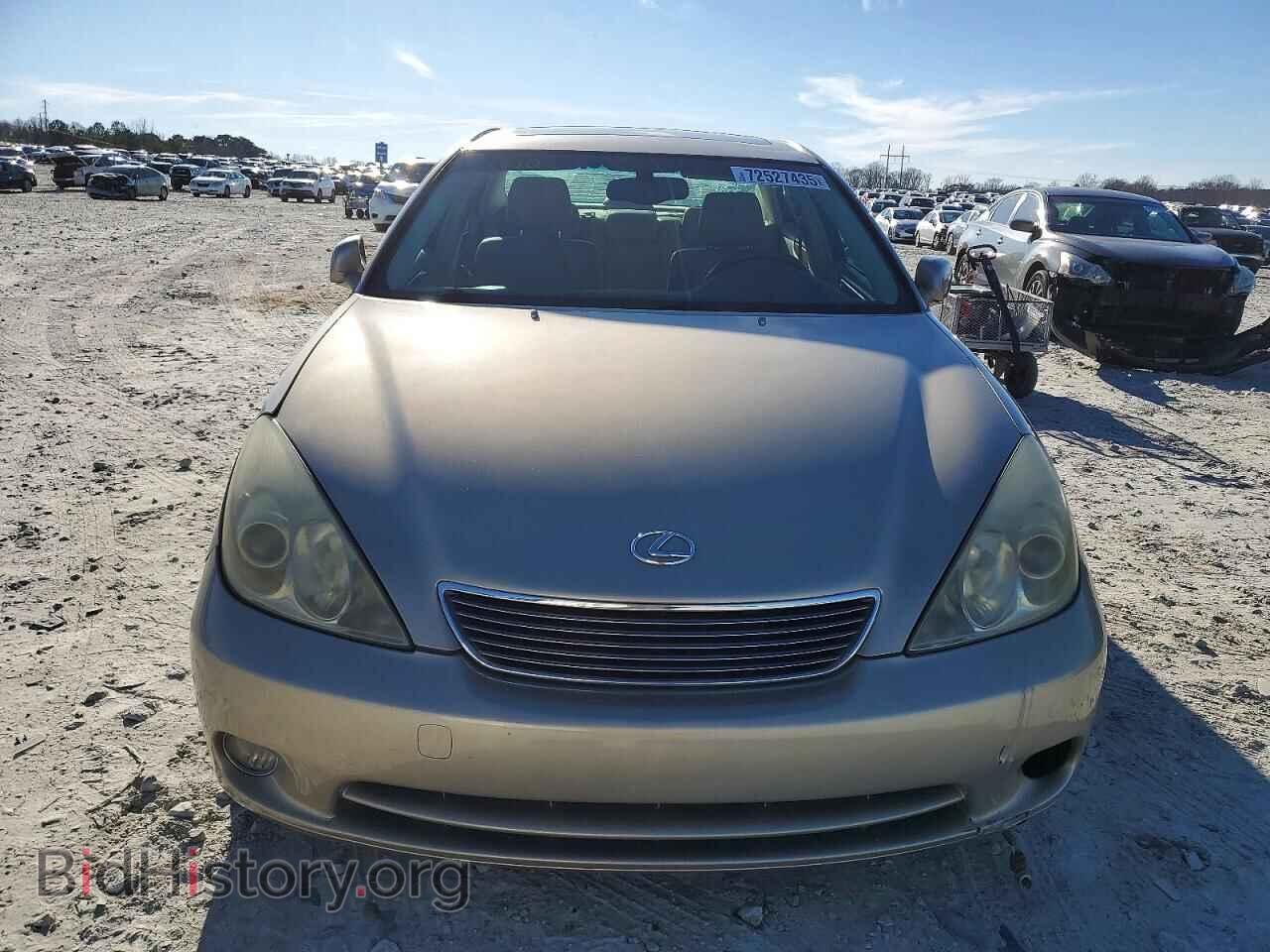 2005 LEXUS ES330 - VIN: JTHBA30G955087054 - Фото 5