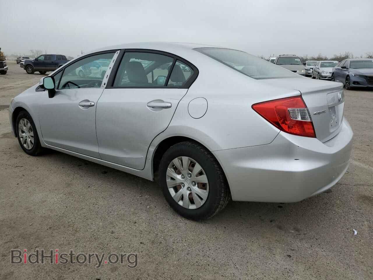 2012 HONDA CIVIC - VIN: 2HGFB2F54CH335539 - Фото 2