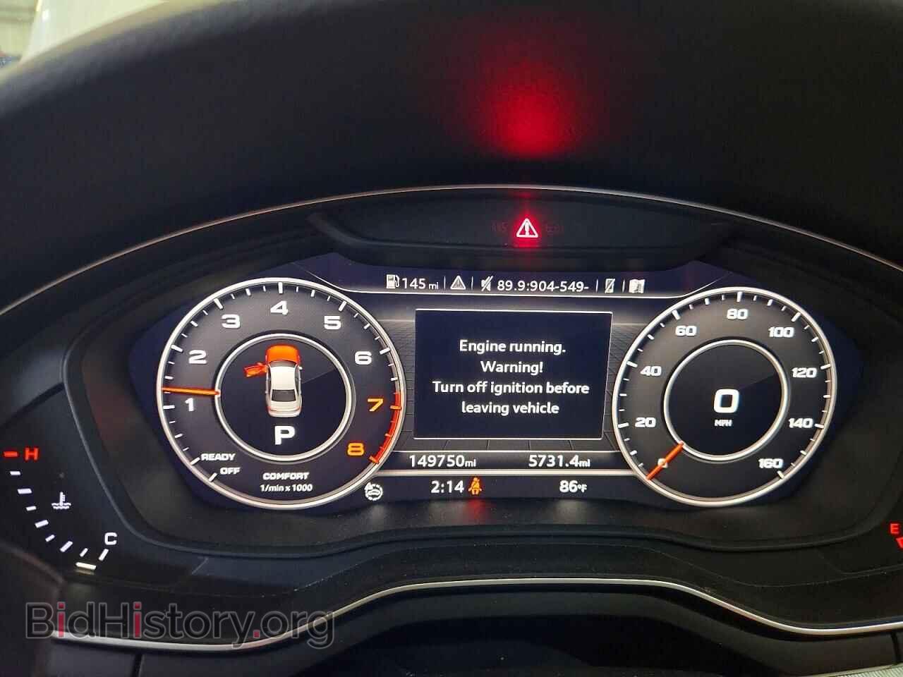 2017 AUDI A4 - VIN: WAUENAF43HN010105 - Фото 9