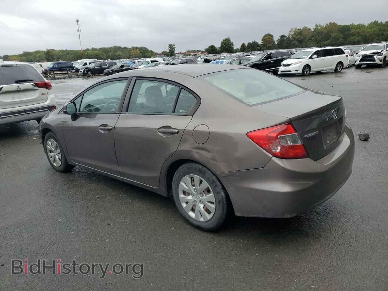 2012 HONDA CIVIC - VIN: 2HGFB2F54CH580356 - Фото 2