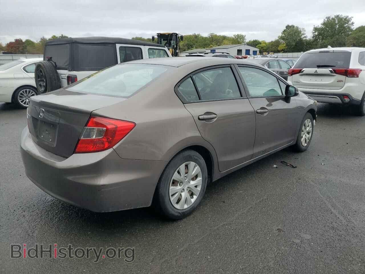 2012 HONDA CIVIC - VIN: 2HGFB2F54CH580356 - Фото 3