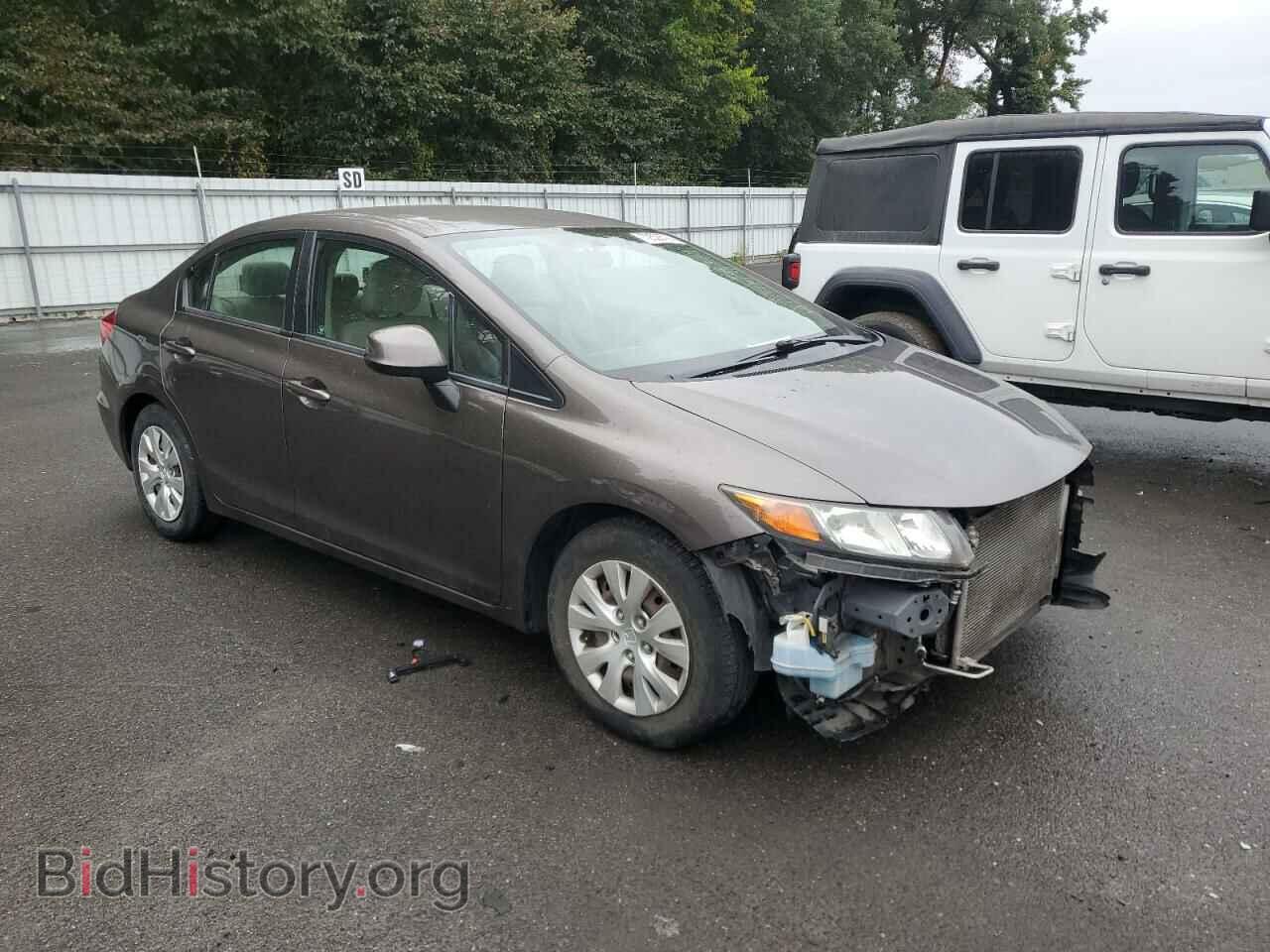2012 HONDA CIVIC - VIN: 2HGFB2F54CH580356 - Фото 4