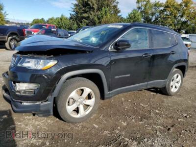 2020 Jeep COMPASS Compass LA, black — VIN 3C4NJDBB4LT138348, Copart