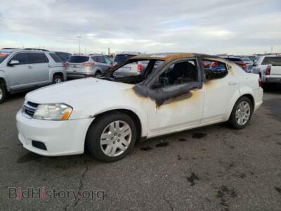 2011 Dodge AVENGER Avenger EX, white — VIN 1B3BD4FB7BN548694, Copart