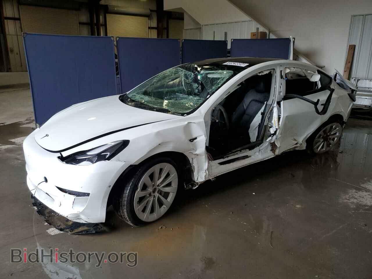Photo 5YJ3E1EBXNF291355 - TESLA MODEL 3 2022