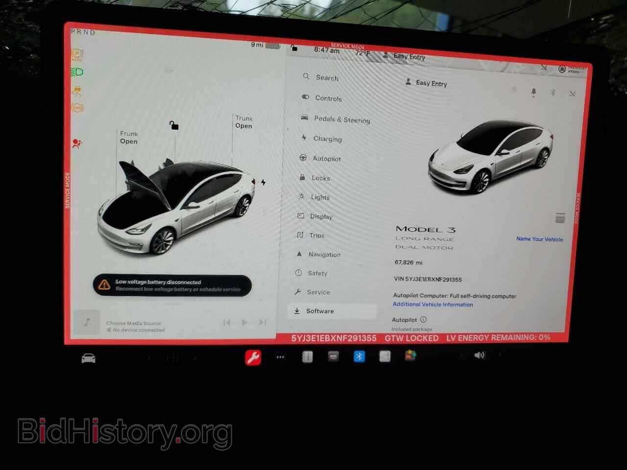 2022 TESLA MODEL 3 - VIN: 5YJ3E1EBXNF291355 - Photo 9