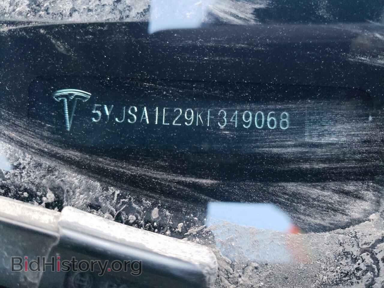 2019 TESLA MODEL S - VIN: 5YJSA1E29KF349068 - Фото 13