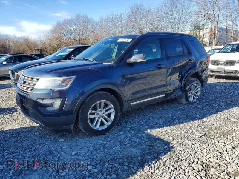 2017 Ford EXPLORER XLT (VIN 1FM5K8DHXHGA14016) — фото 1 из 13, Copart, повреждение: бок