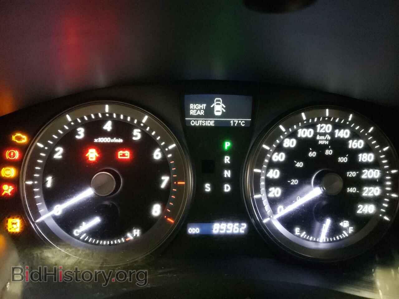 2012 LEXUS ES350 - VIN: JTHBK1EG7C2492306 - Фото 9