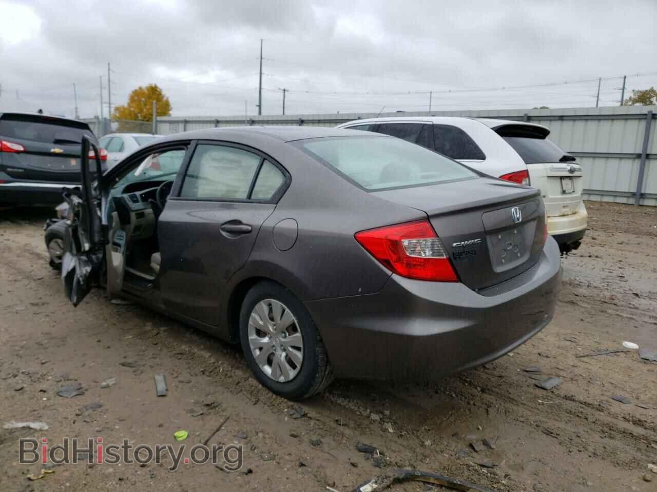 2012 HONDA CIVIC - VIN: 19XFB2F59CE041841 - Фото 2