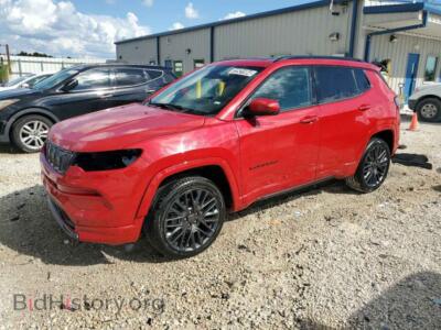 2022 Jeep COMPASS LIMITED, red — VIN 3C4NJDCB1NT237193, Copart