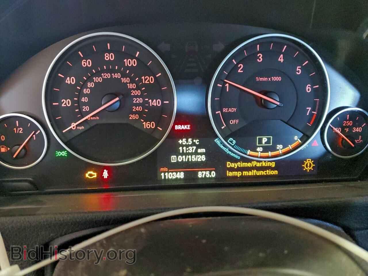2013 BMW 3 SERIES - VIN: WBA3B5C55DF597741 - Фото 9