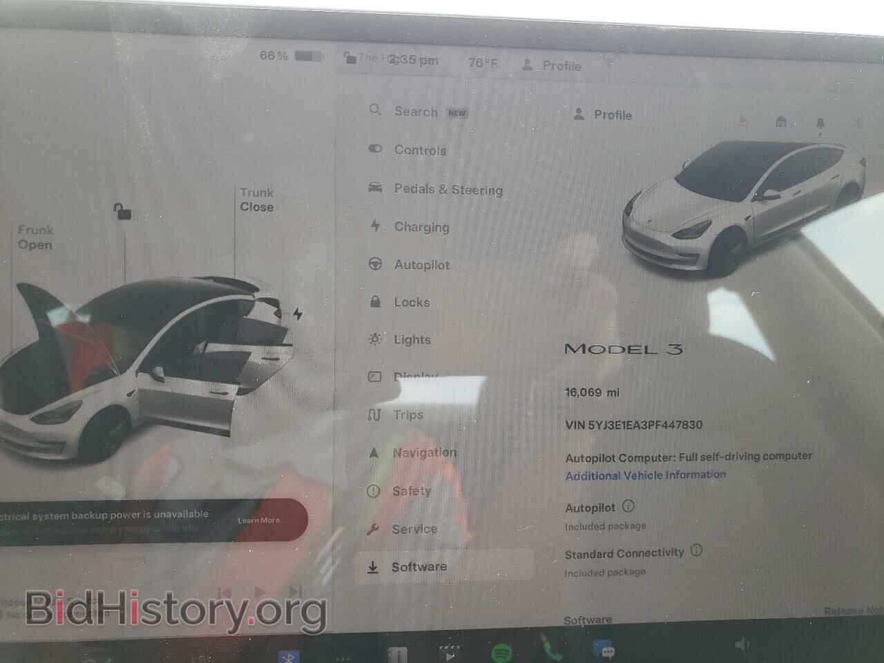 2023 TESLA MODEL 3 - VIN: 5YJ3E1EA3PF447830 - Photo 9