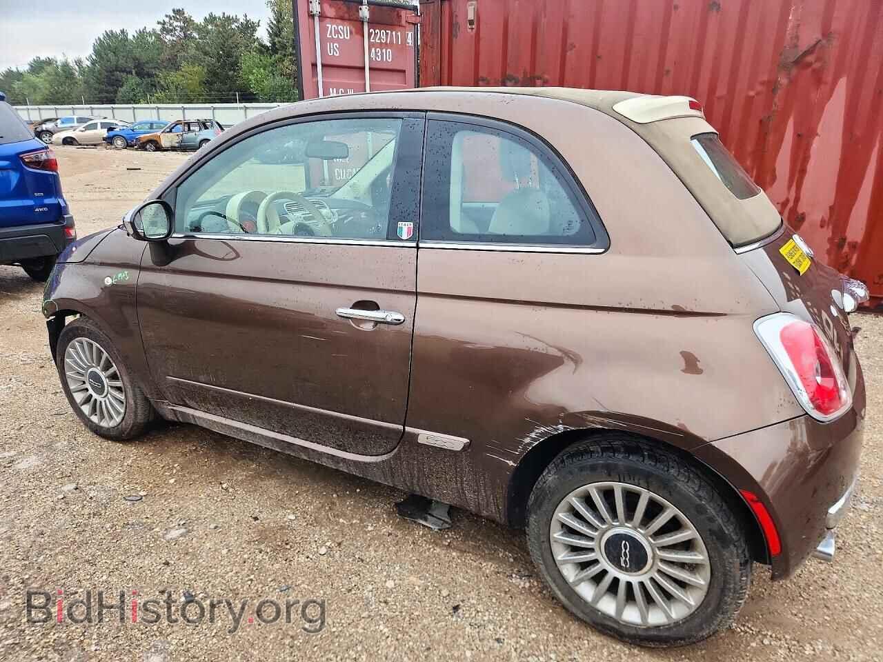 2012 Fiat 500 (VIN 3C3CFFER3CT127052) — photo 2 of 12