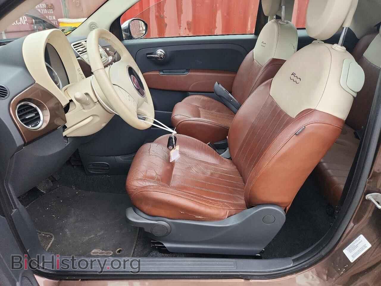 2012 Fiat 500 (VIN 3C3CFFER3CT127052) — photo 7 of 12