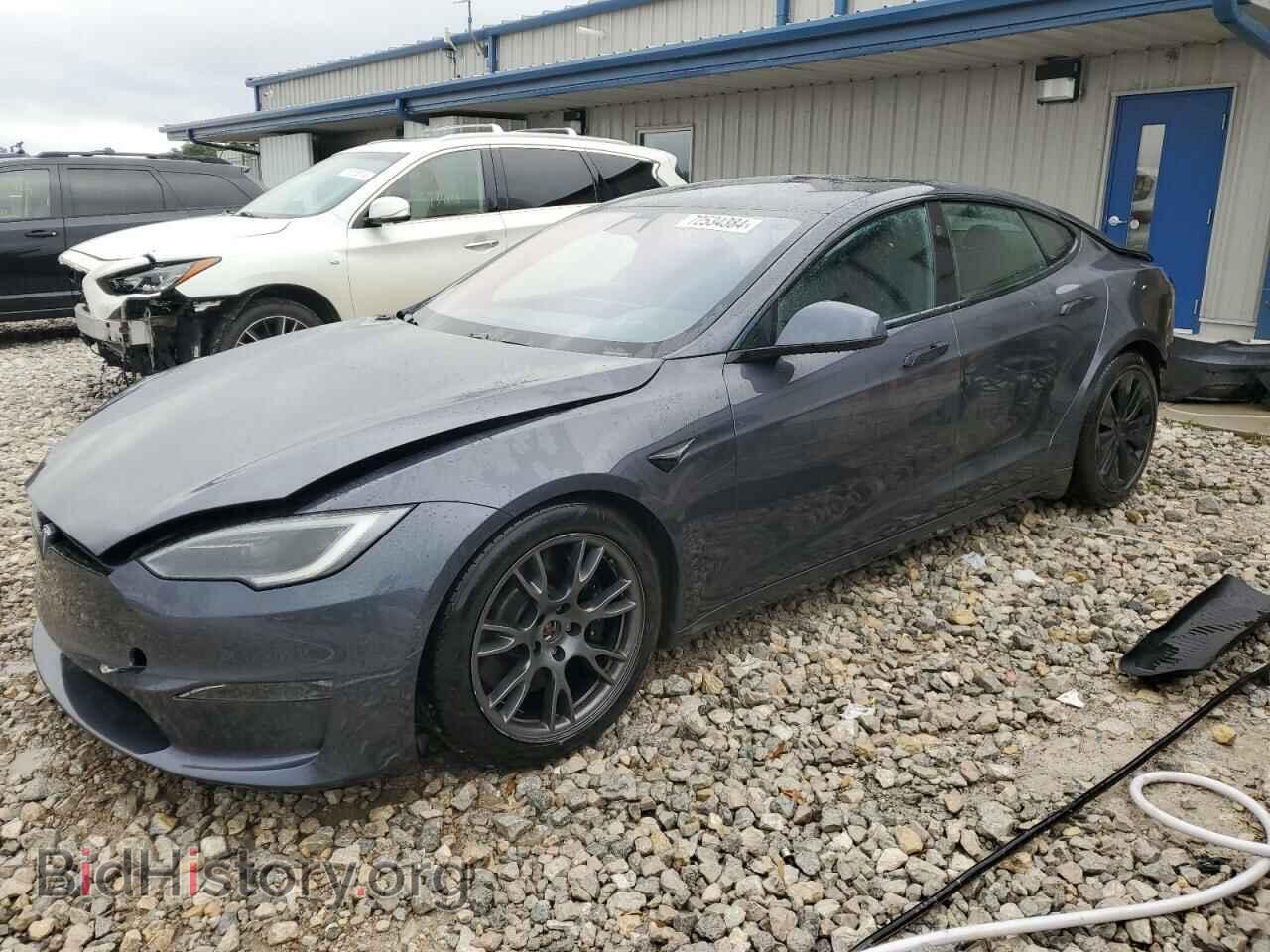 Photo 5YJSA1E54NF477586 - TESLA MODEL S 2022