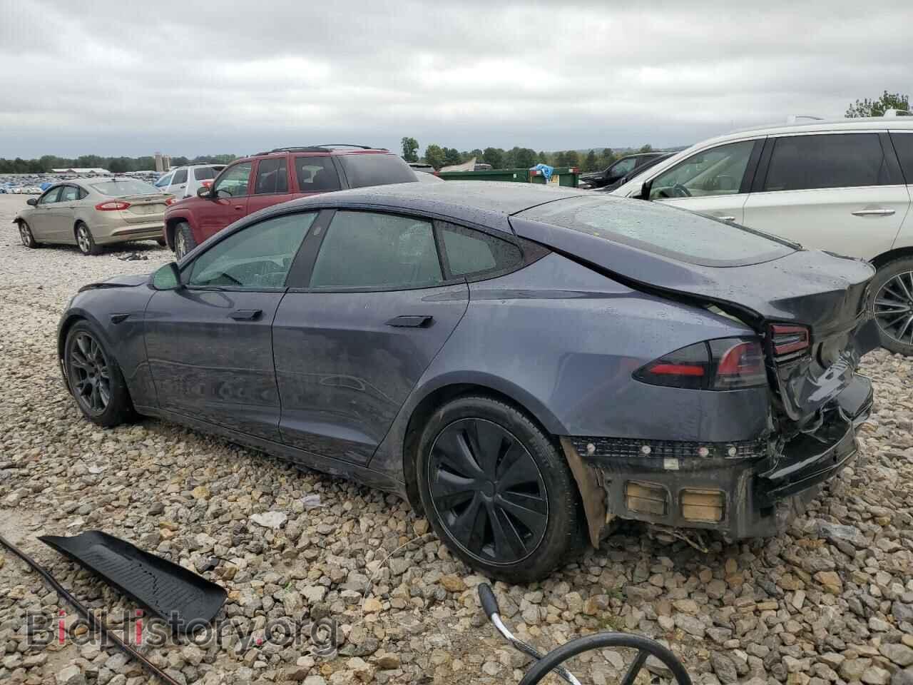 2022 TESLA MODEL S - VIN: 5YJSA1E54NF477586 - Фото 2