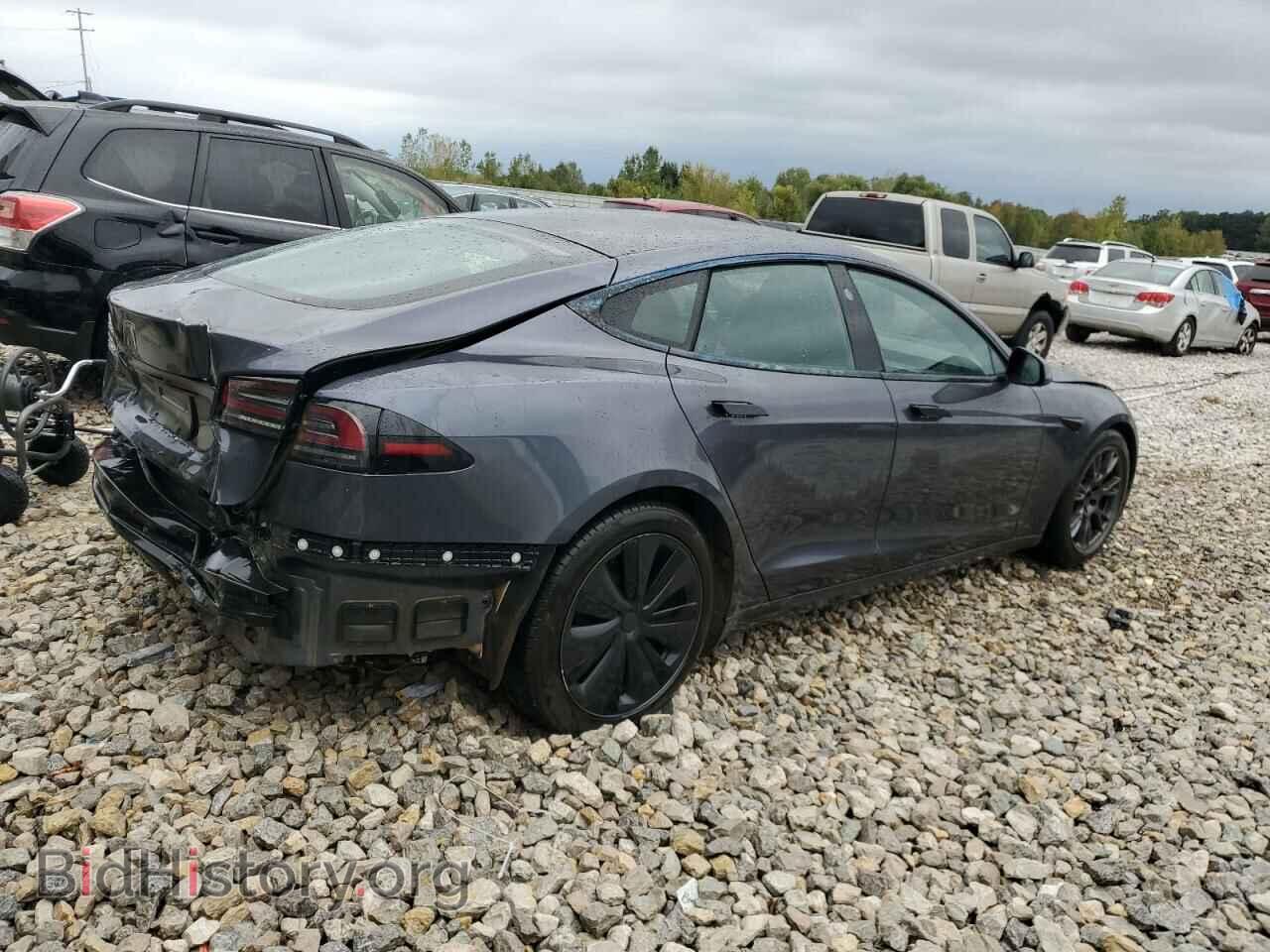 2022 TESLA MODEL S - VIN: 5YJSA1E54NF477586 - Фото 3